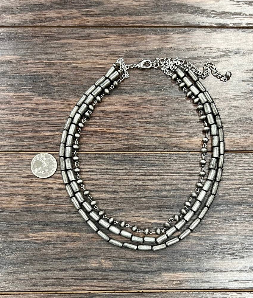 Marley Navajo Bead Necklace