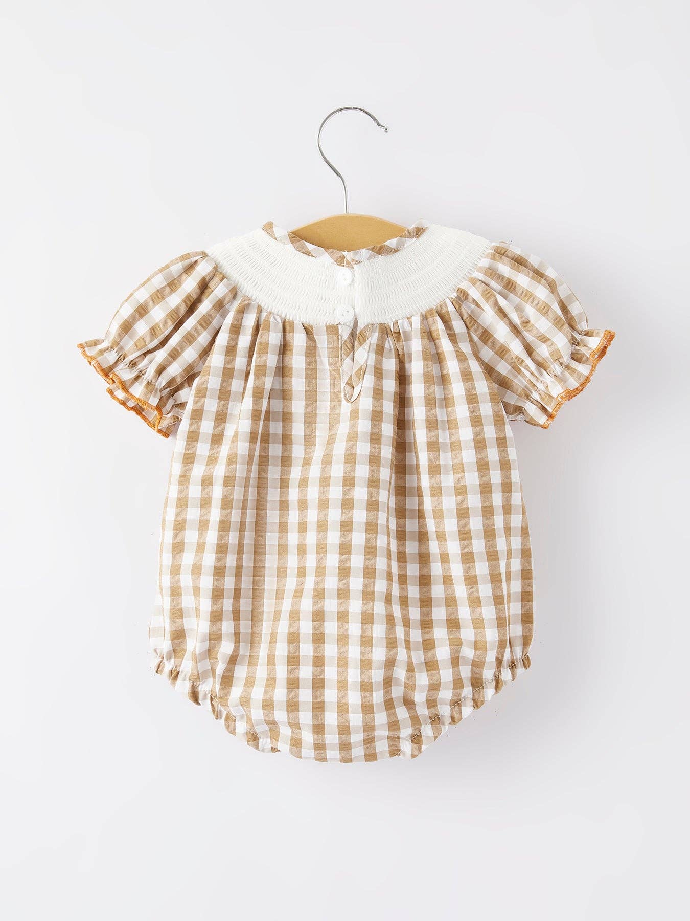 Thanksgiving Smocking Romper