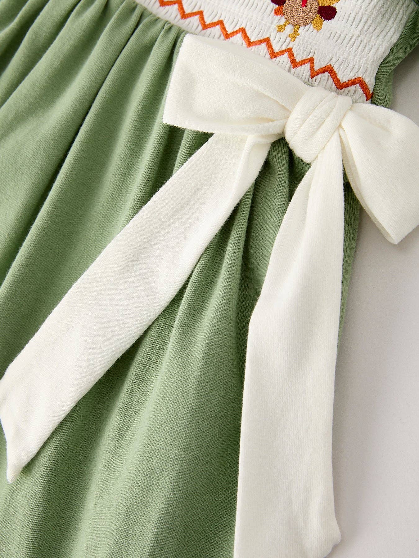 Thanksgiving Turkey Smock Dress
