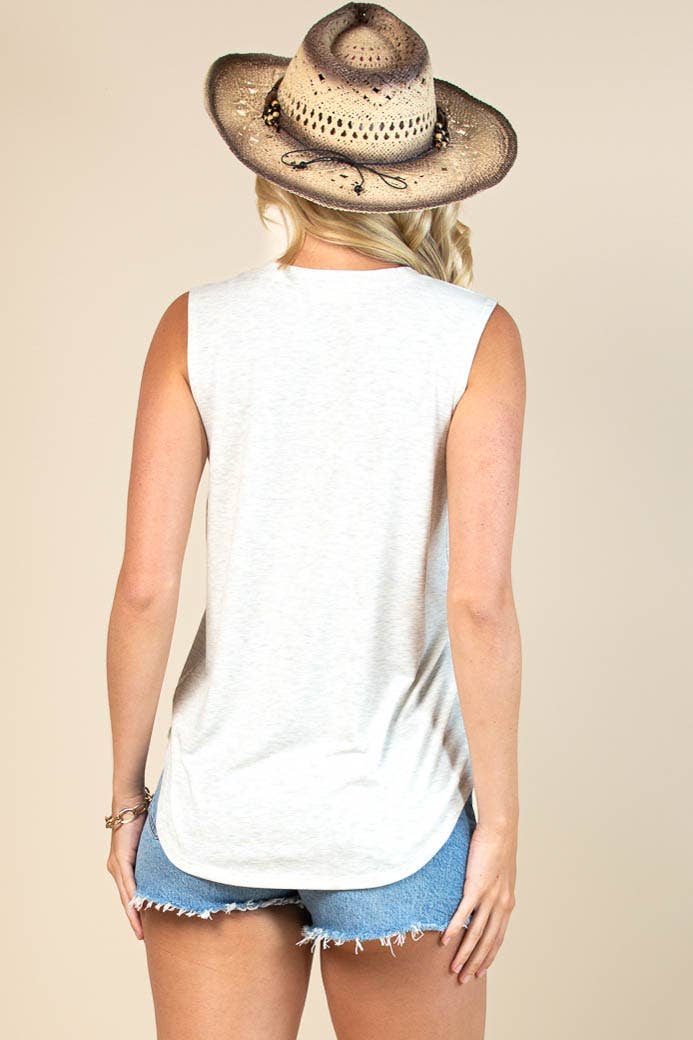 Barb Sleeveless Top