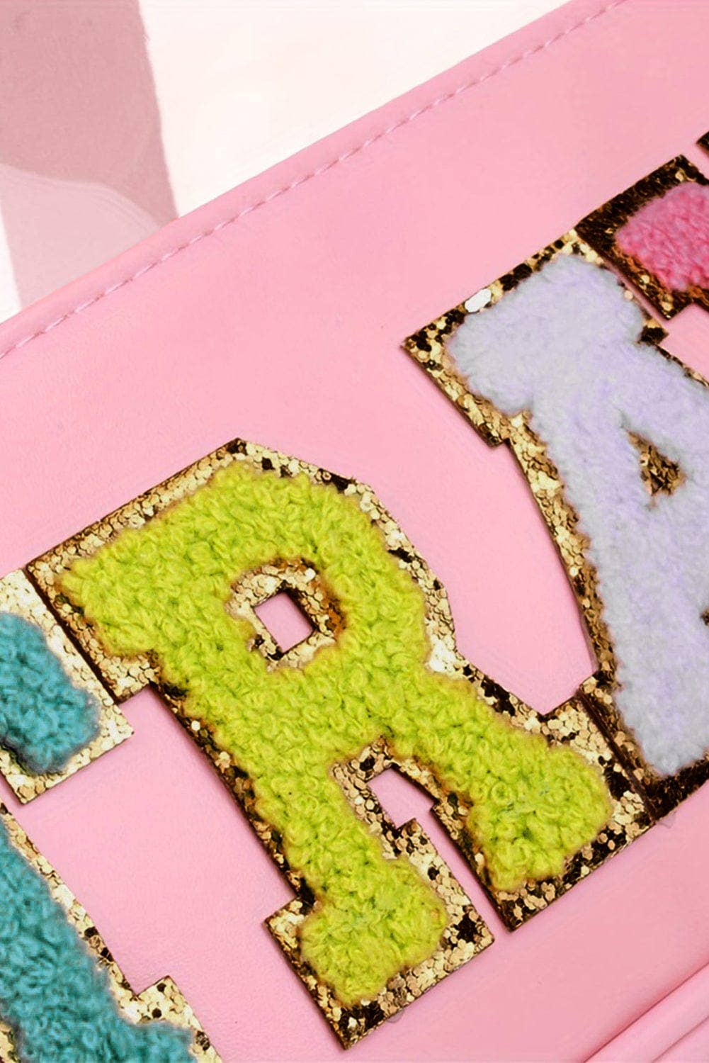 Travel Makeup Bag: Light Pink