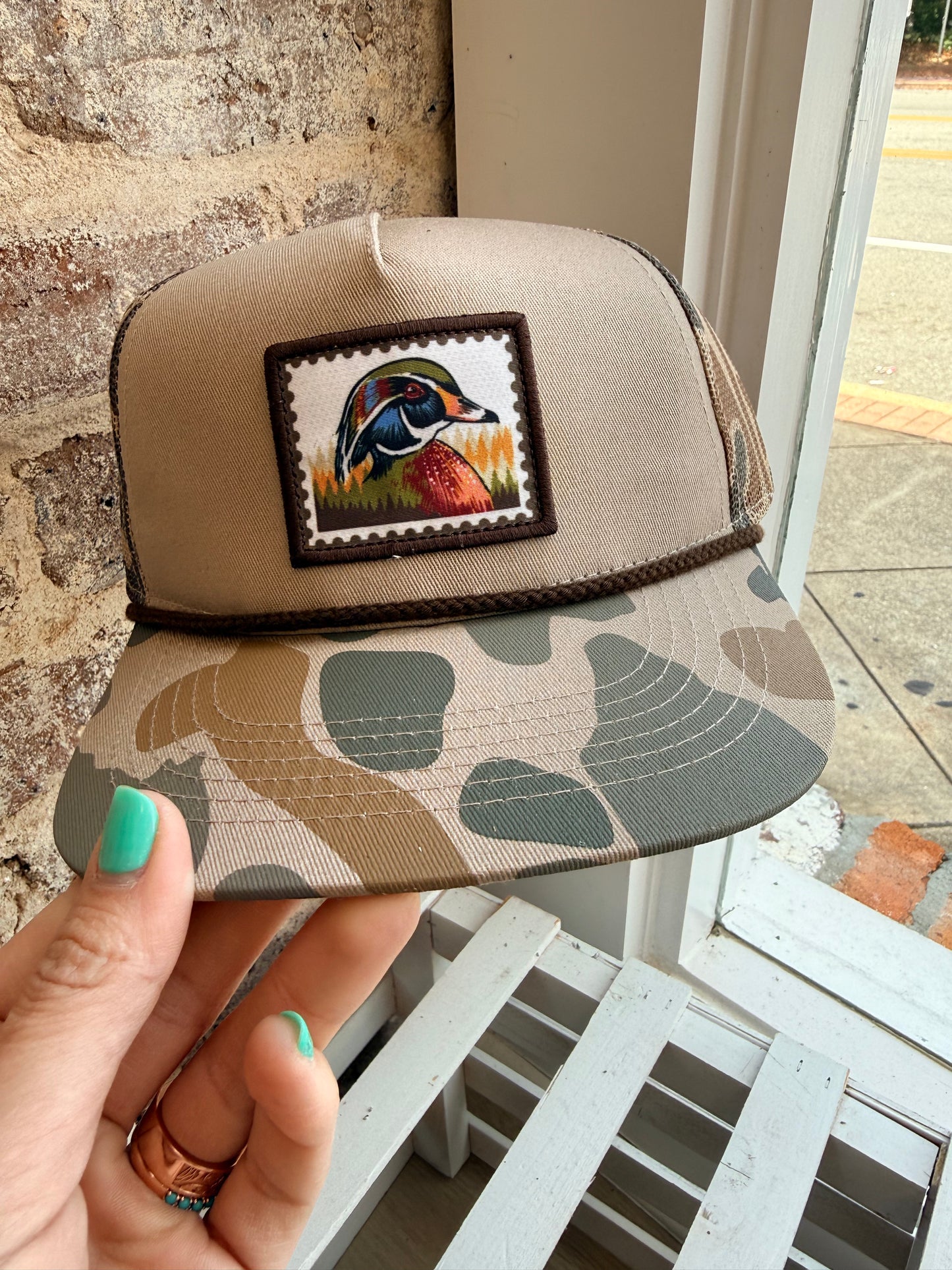 Burlebo men’s wood duck cap