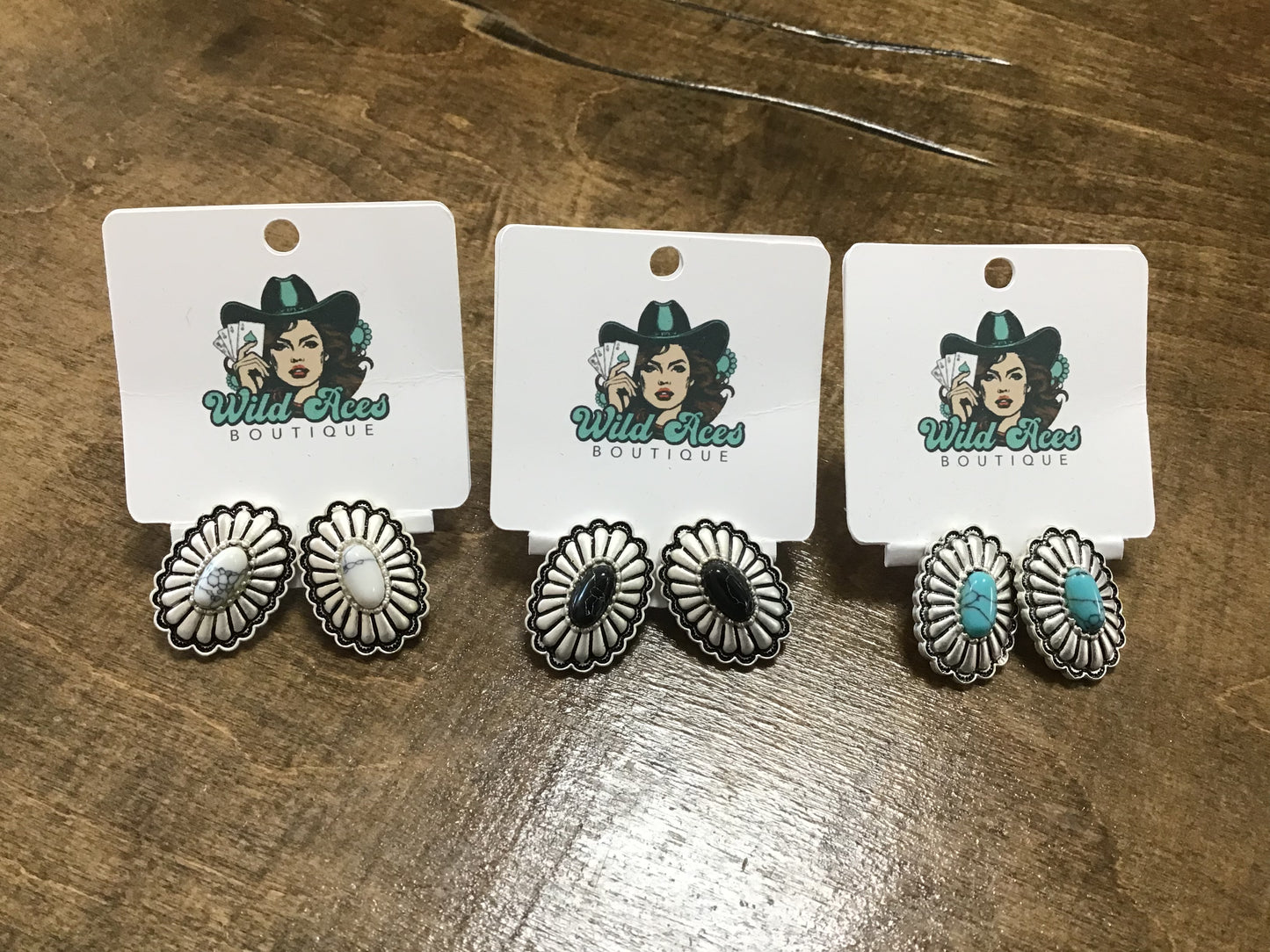 Oval Conch Earrings