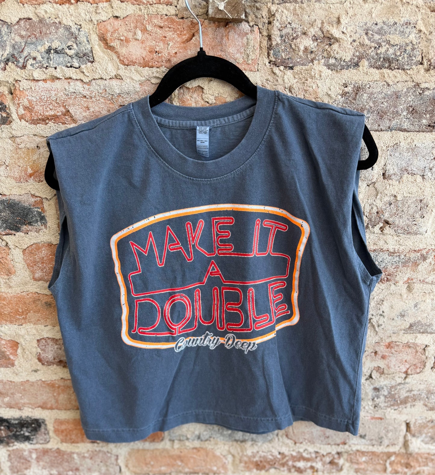 Make it a Double Muscle Tee