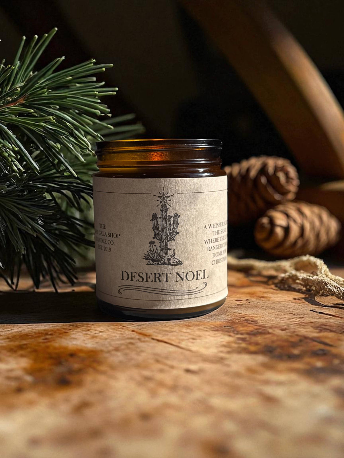"Desert Noel” Western Soy Candles