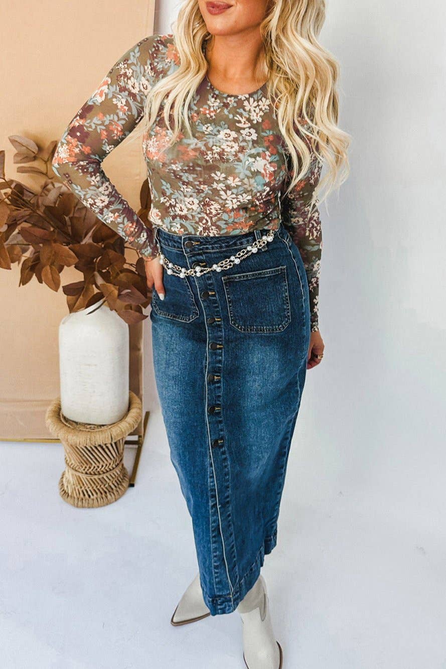 Clara Mesh Top