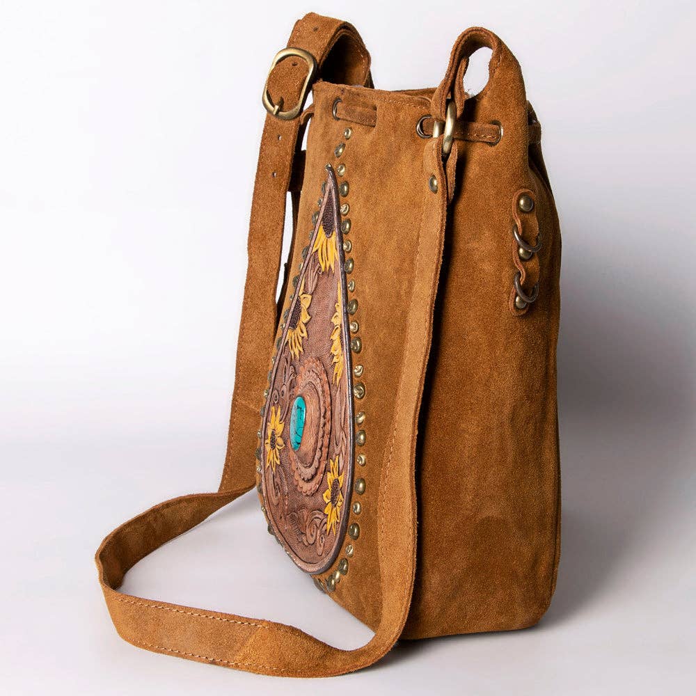 Quinn Messenger Genuine Leather