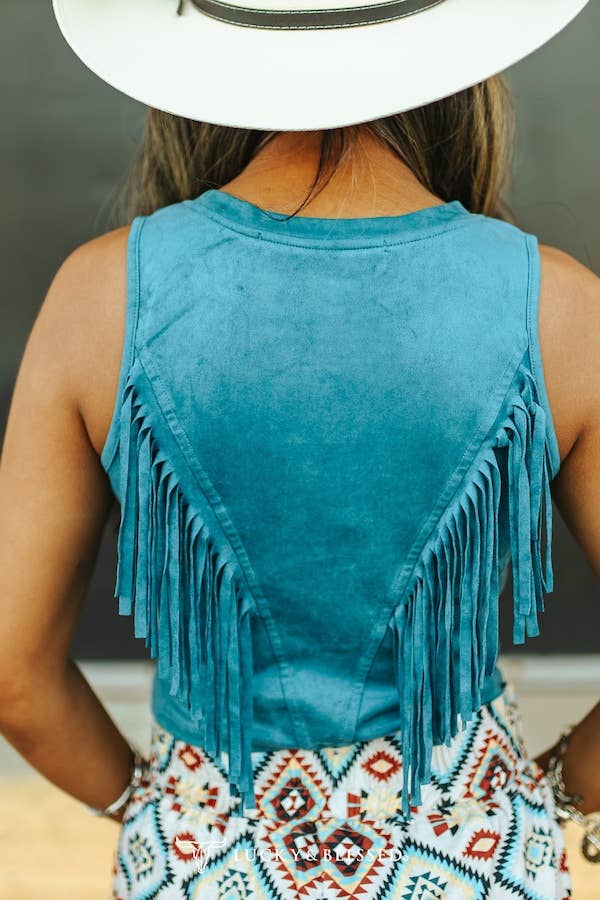 Wendy Top Teal