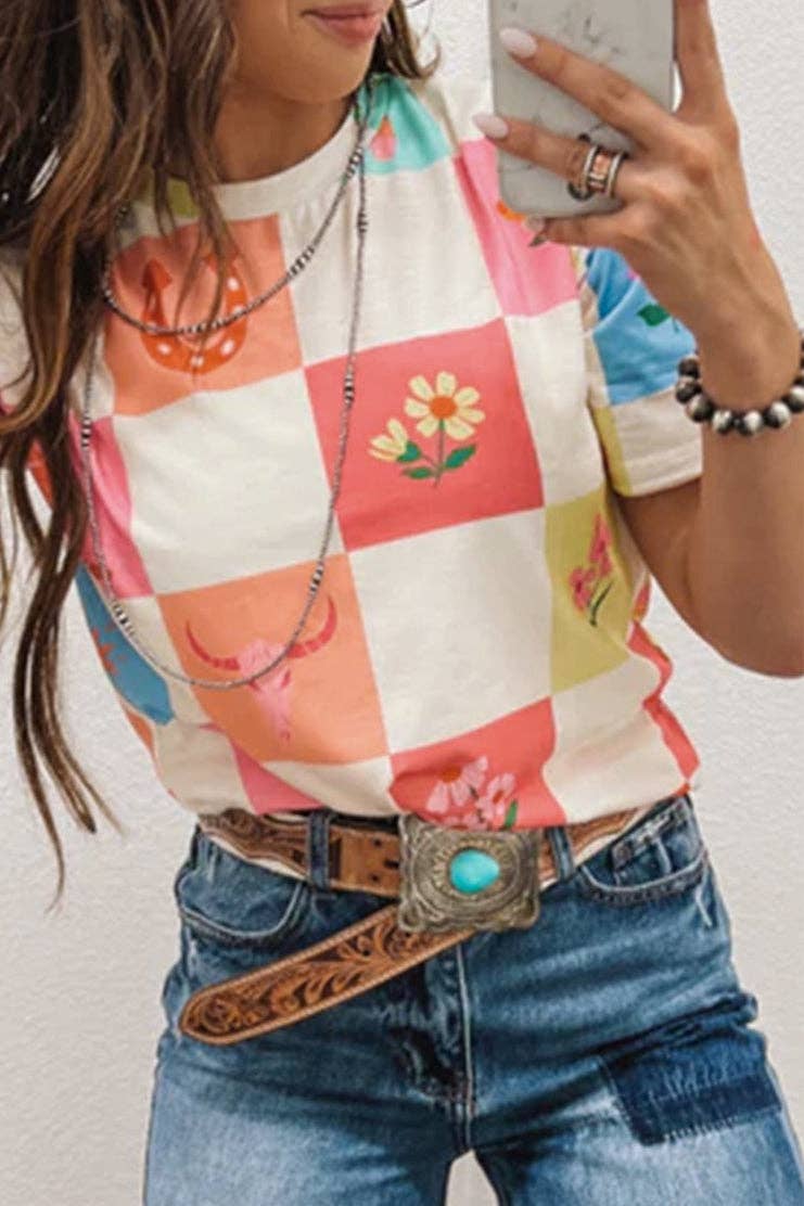 Pickin Wildflowers Top