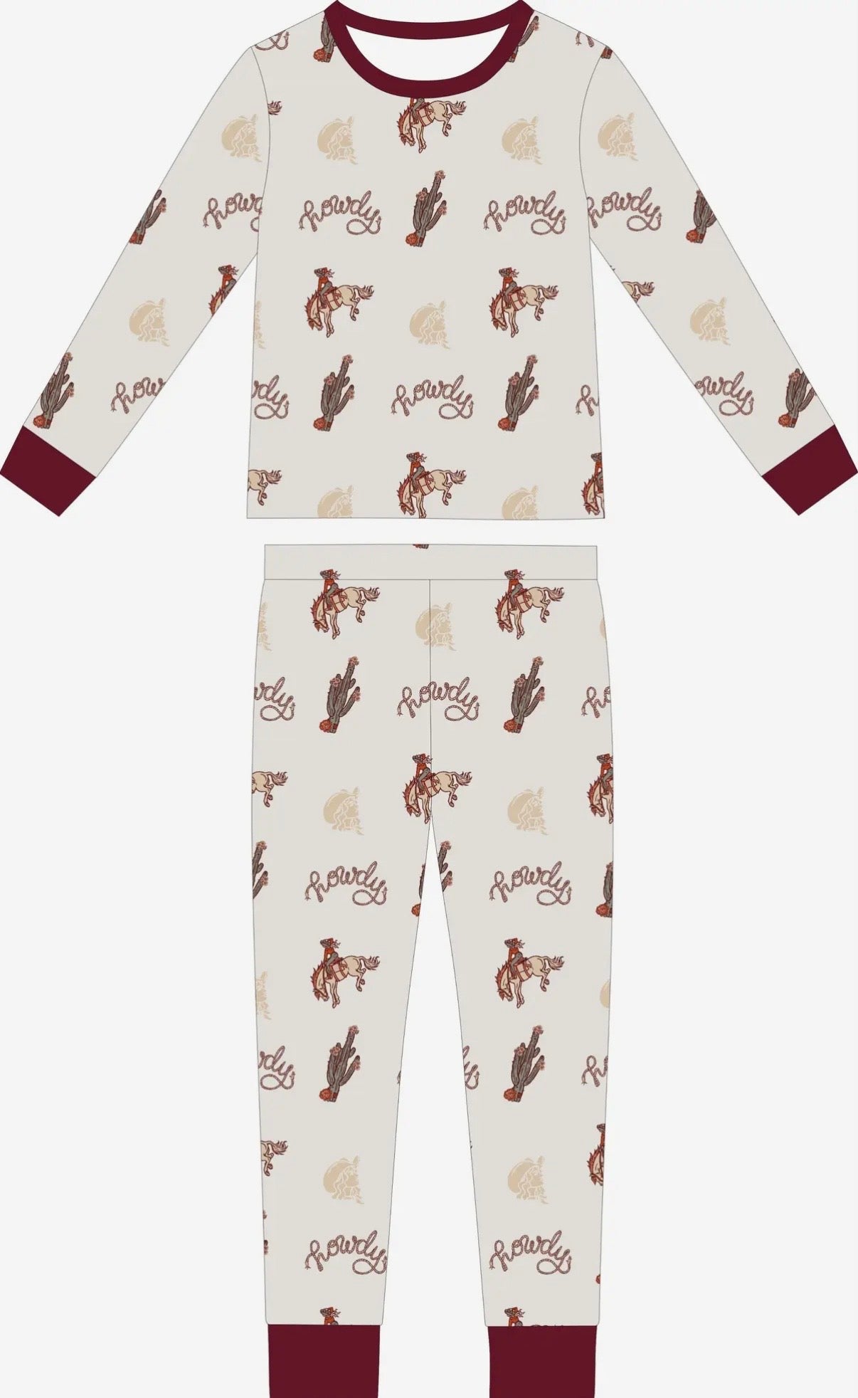 Bamboo Ruffle Pajamas