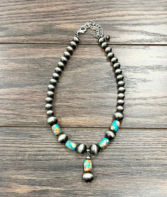 16" Western Gemstone Necklace