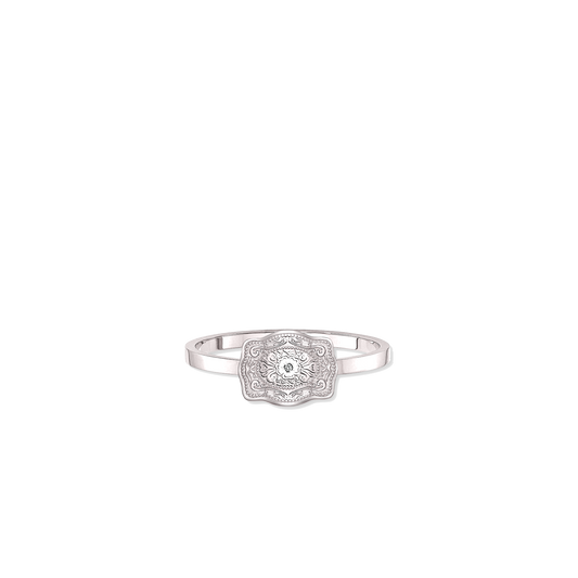 Ultra Mini Belt Buckle Ring Amelia Rose - SpurWest