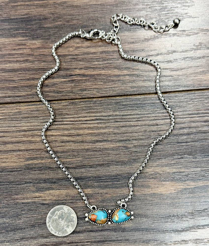 17" Western Gemstone Necklace