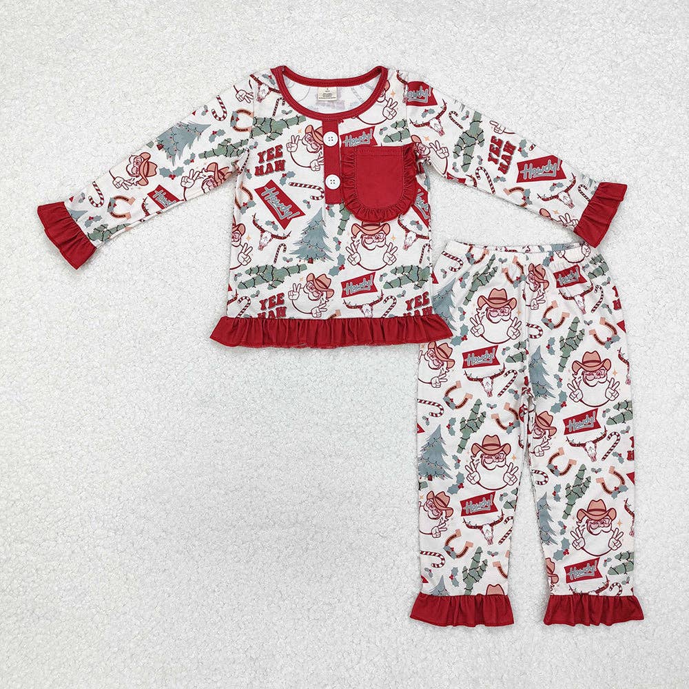 Cowgirl Christmas Pajamas