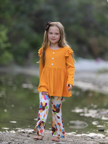 Thanksgiving Turkey Pant Set