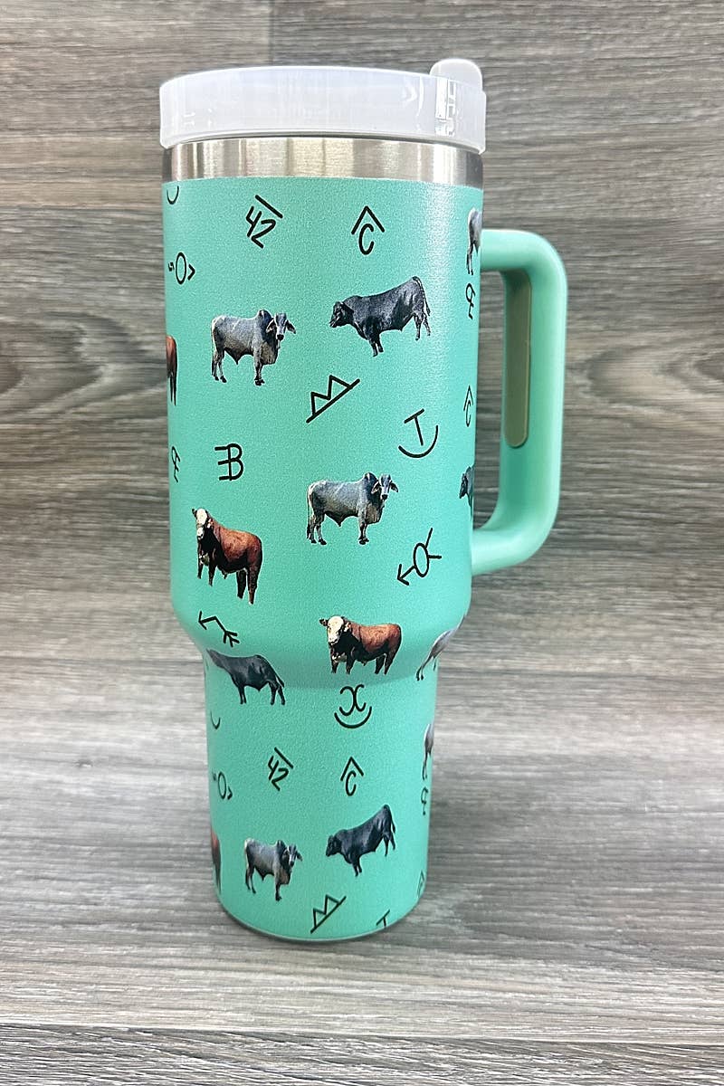 Cattle Brand Tumbler