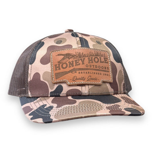 Youth Snapback-Leather Duck Shotty