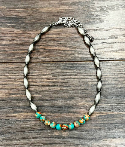 15" Western Gemstone Necklace