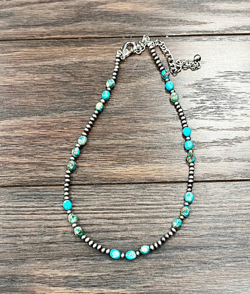 Handmade turquoise Necklace