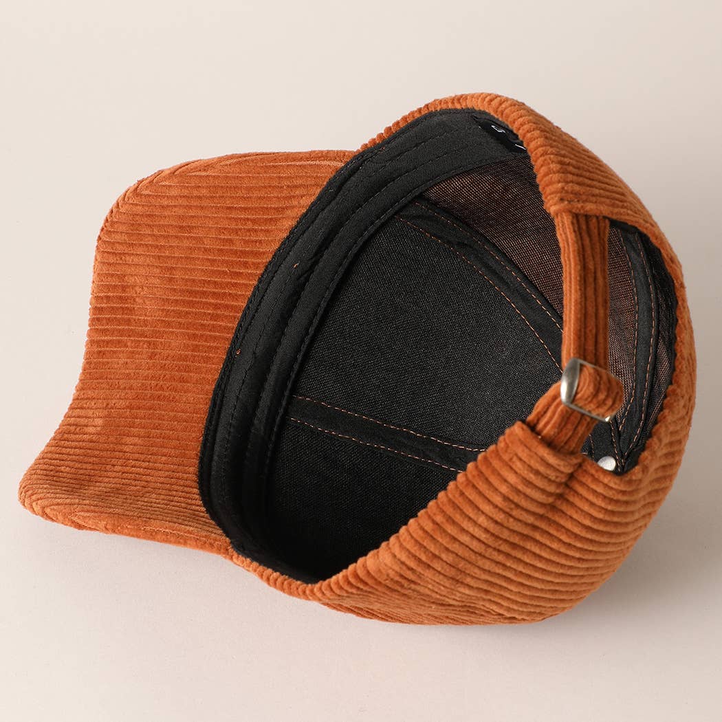 Howdy Darlin' Corduroy Cap BROWN