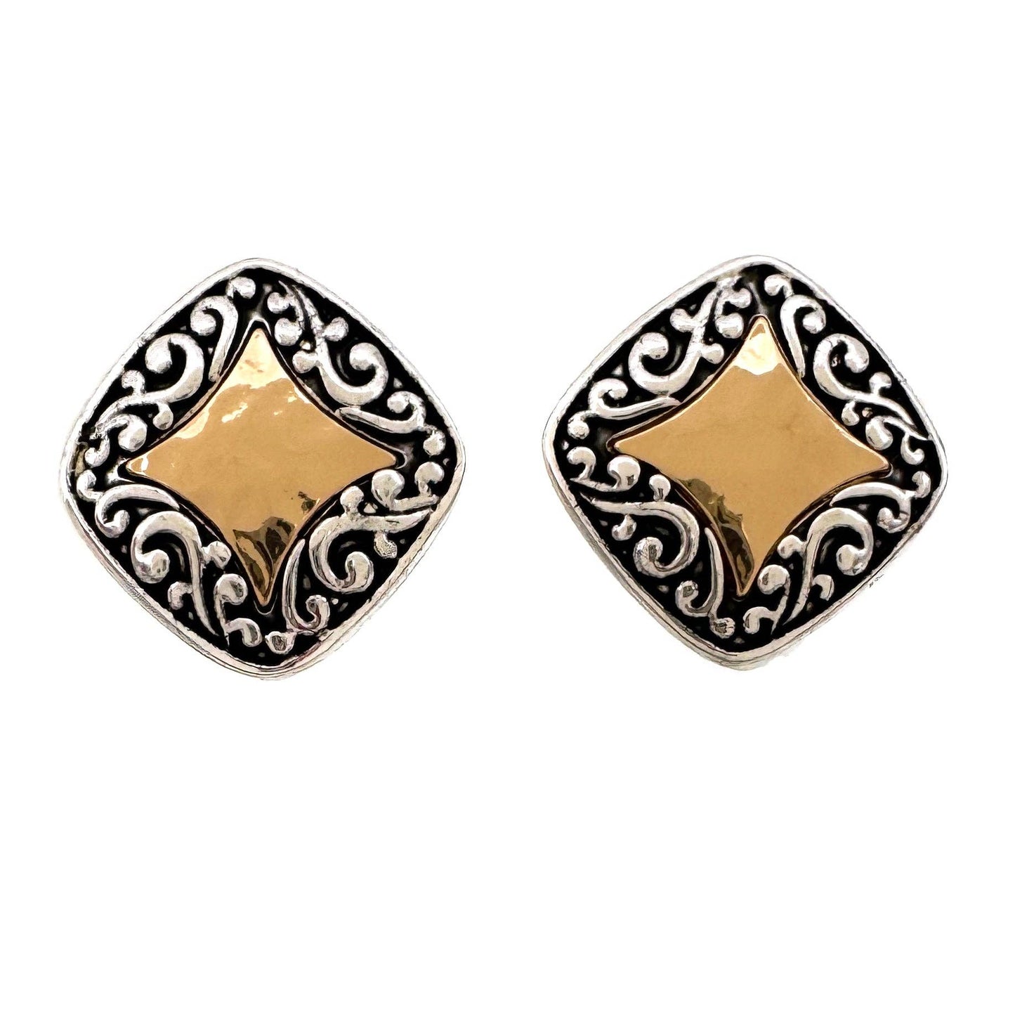 Gold Vintage Earring (CLIP ON)