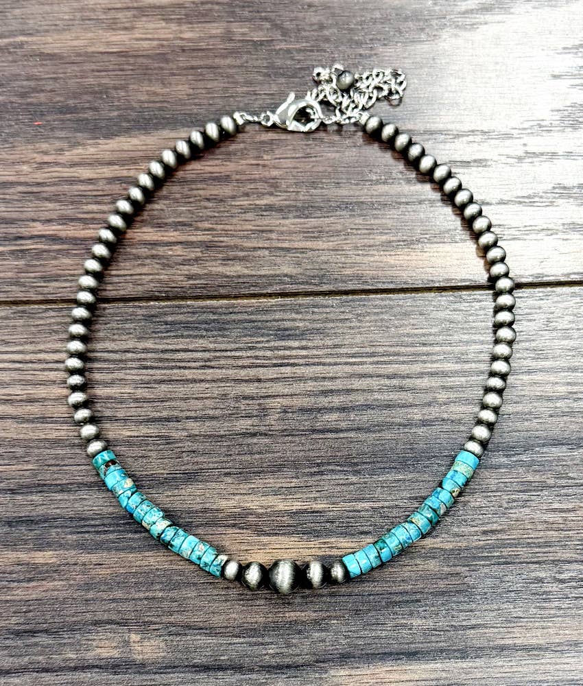 15" Western Gemstone Necklace