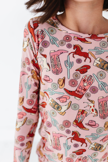 Pink Cowgirl Pajamas
