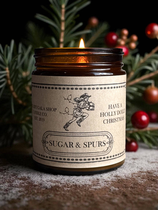 "Sugar & Spurs” Western Soy Candles