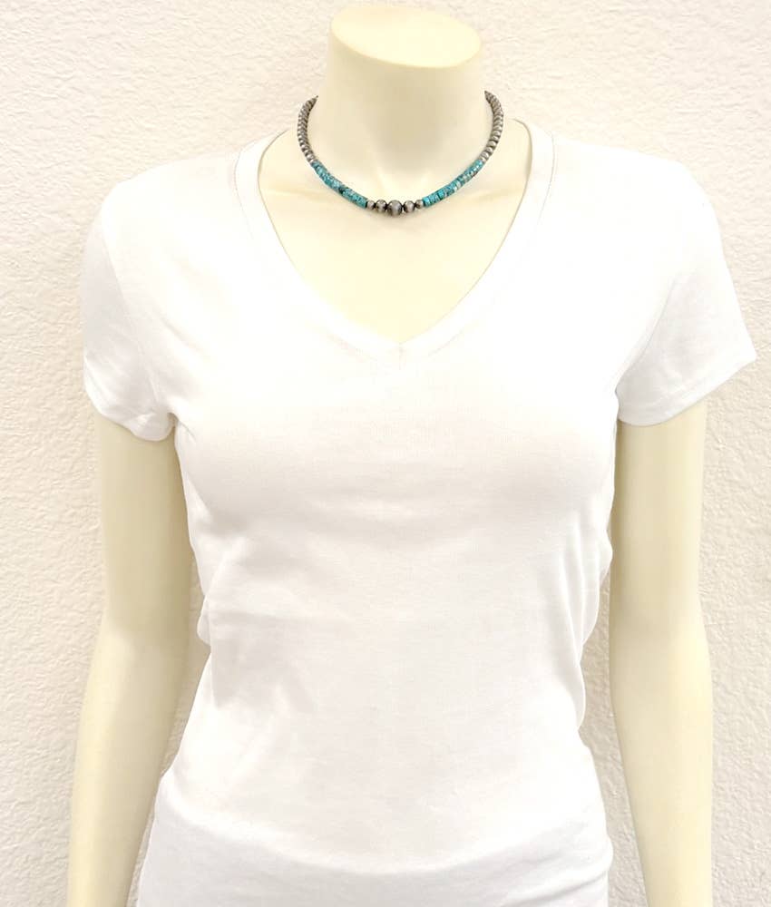 15" Western Gemstone Necklace