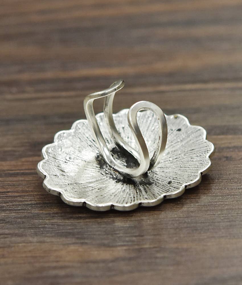 Concho, Brass Adjustable Ring
