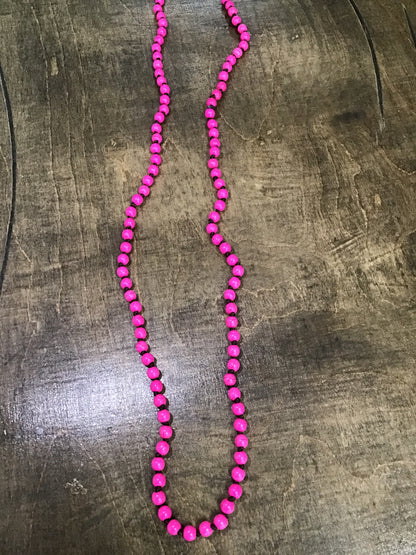 Multi Color Bead Necklace