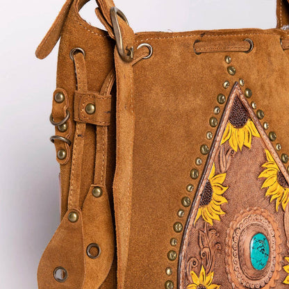 Quinn Messenger Genuine Leather