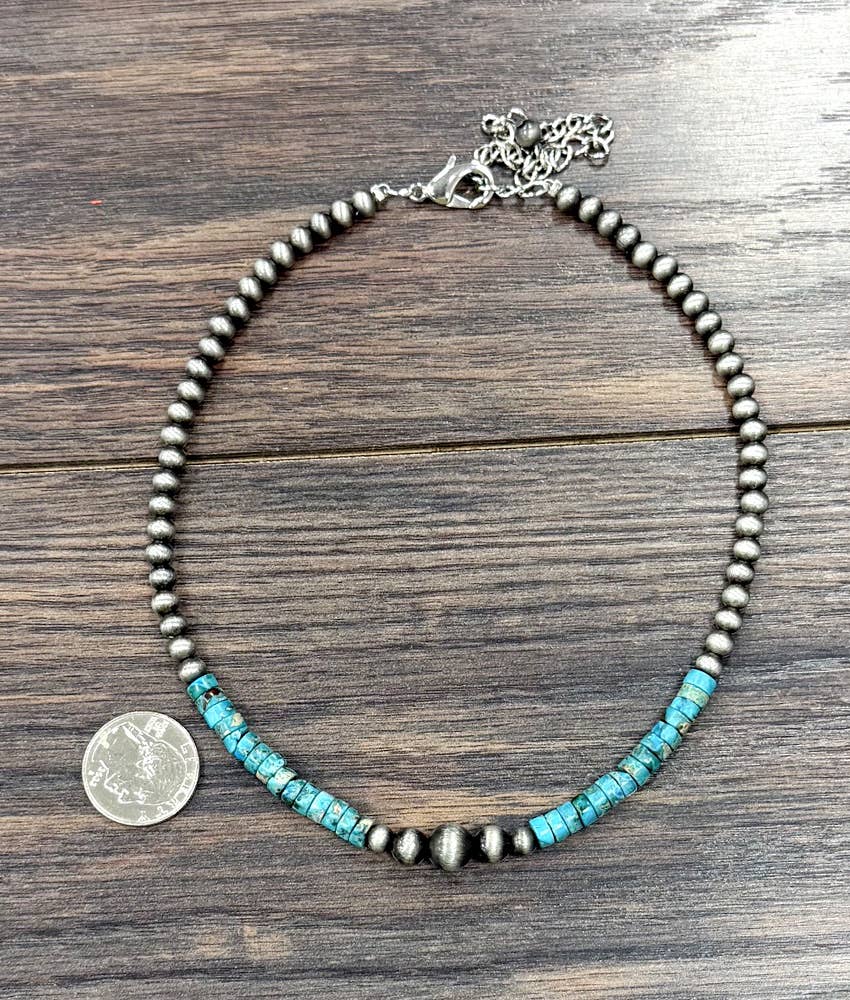 15" Western Gemstone Necklace