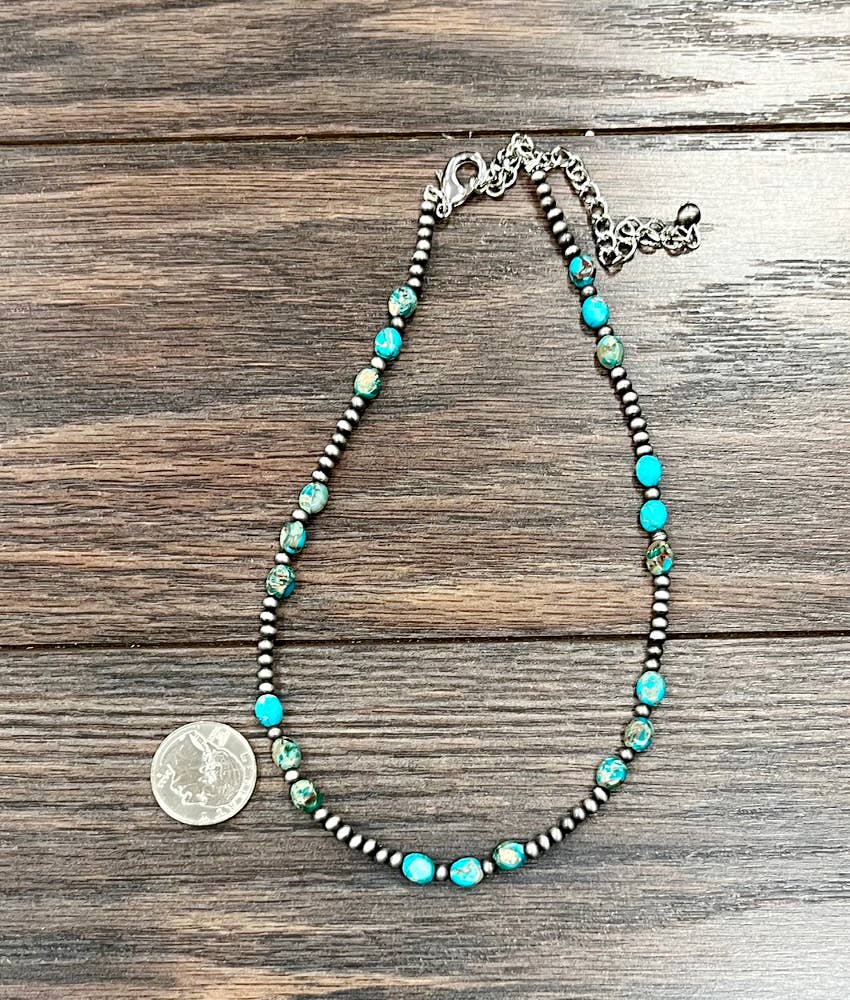 Handmade turquoise Necklace