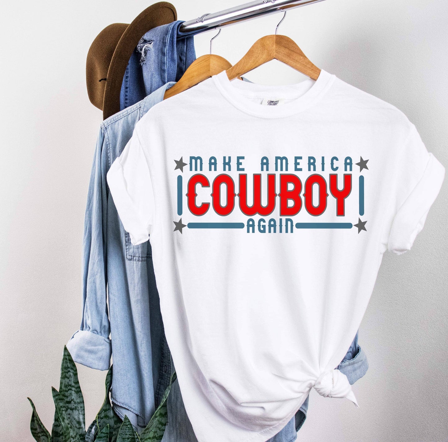 "Make America Cowboy Again" Tee