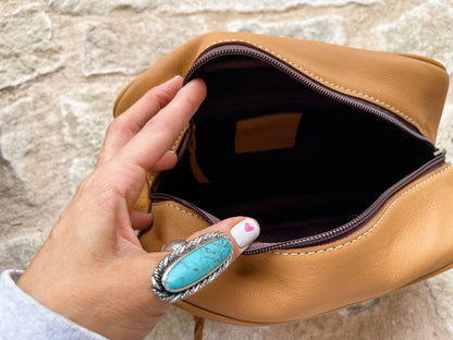 Leather & Cowhide Travel Bag