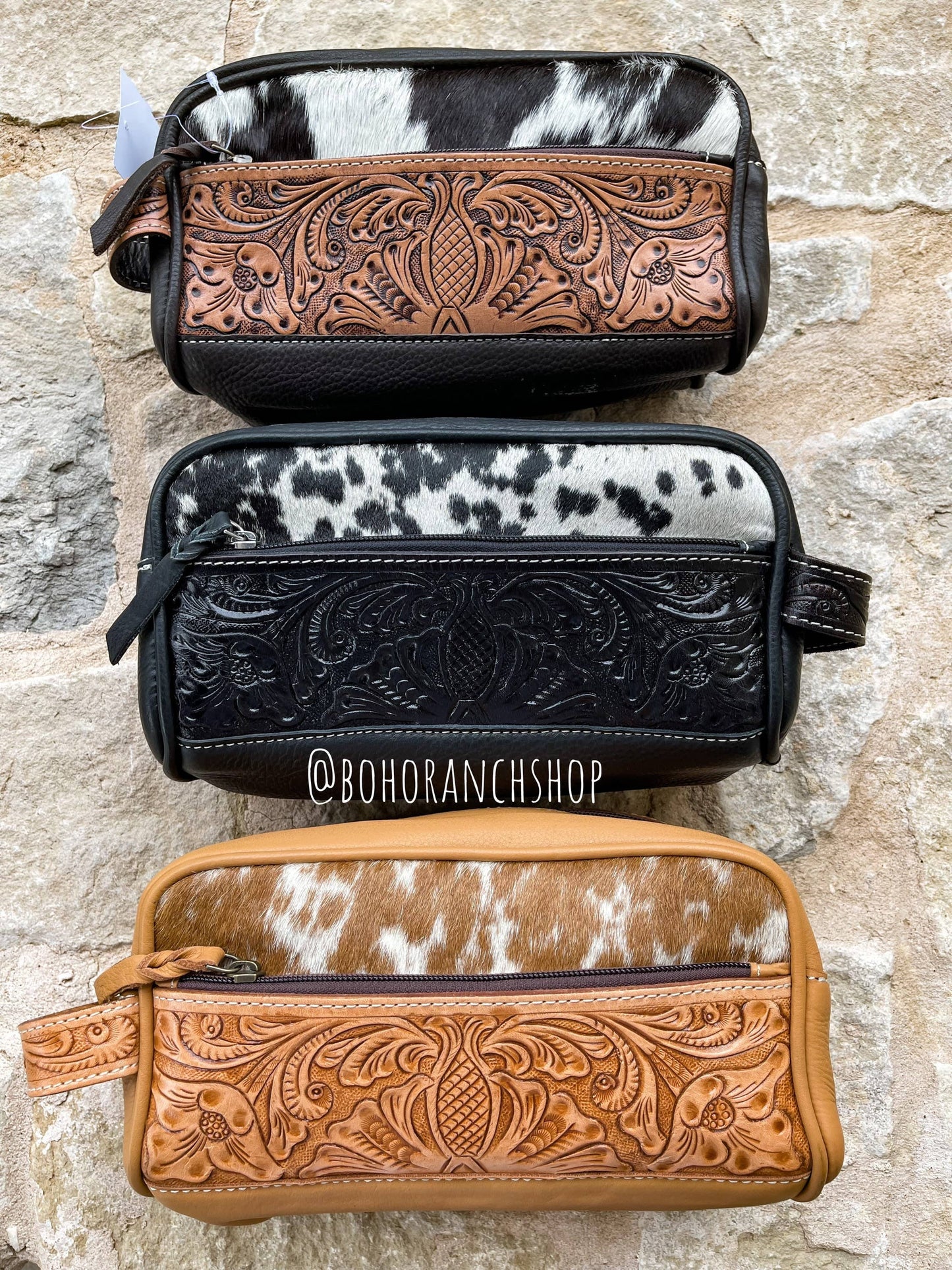 Leather & Cowhide Travel Bag