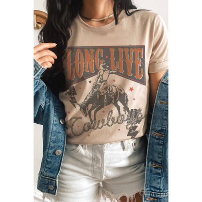 Long Live Cowboy Tee (2 colors)