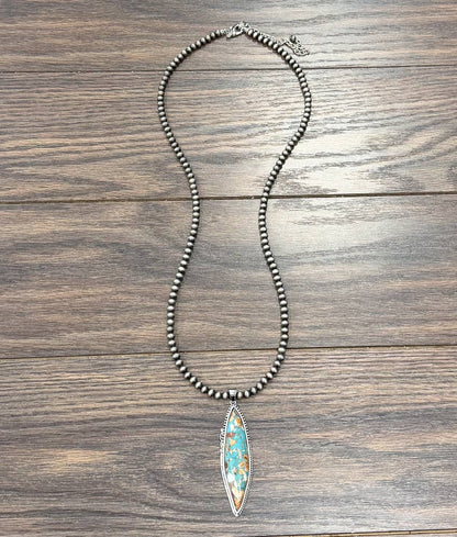 30" Western Gemstone Necklace