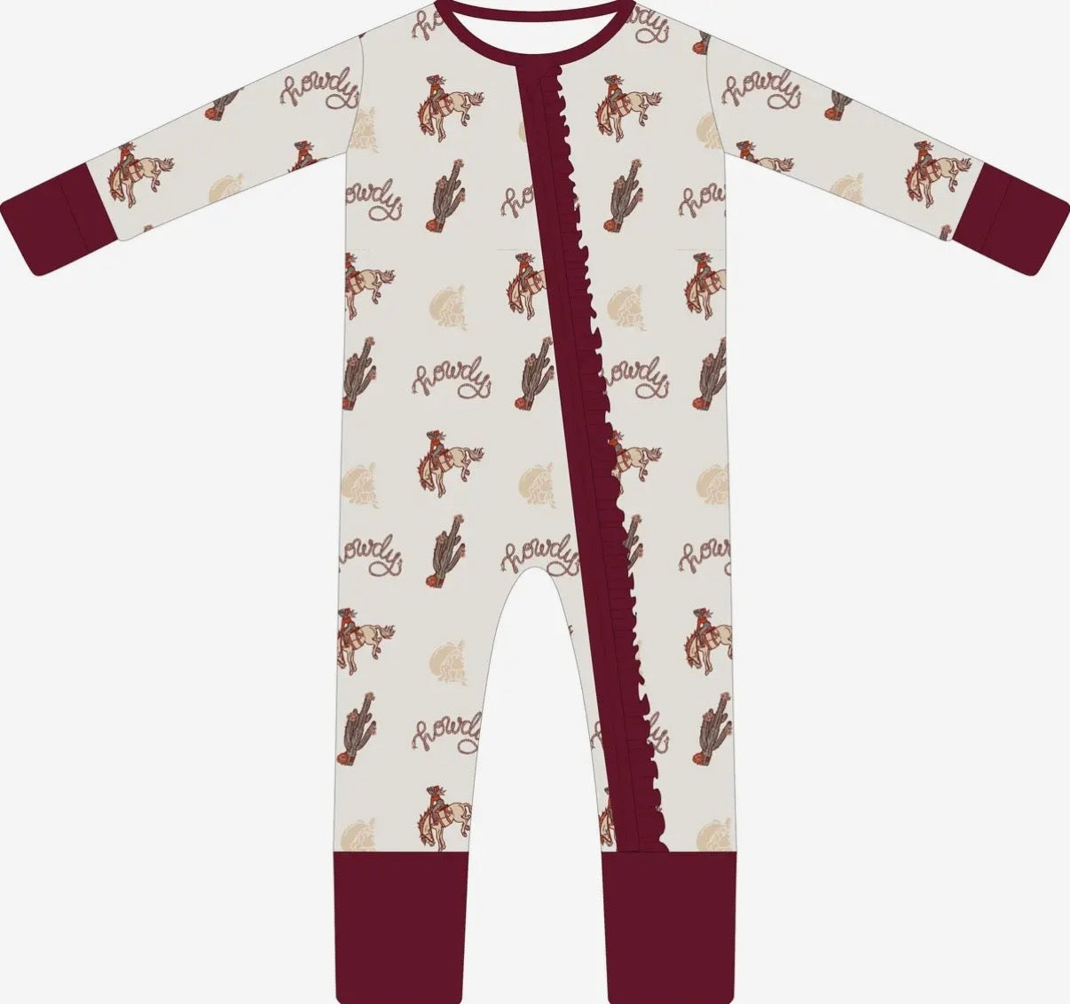Bamboo Ruffle Pajamas