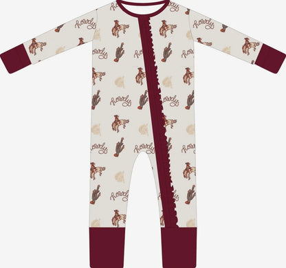 Bamboo Ruffle Pajamas