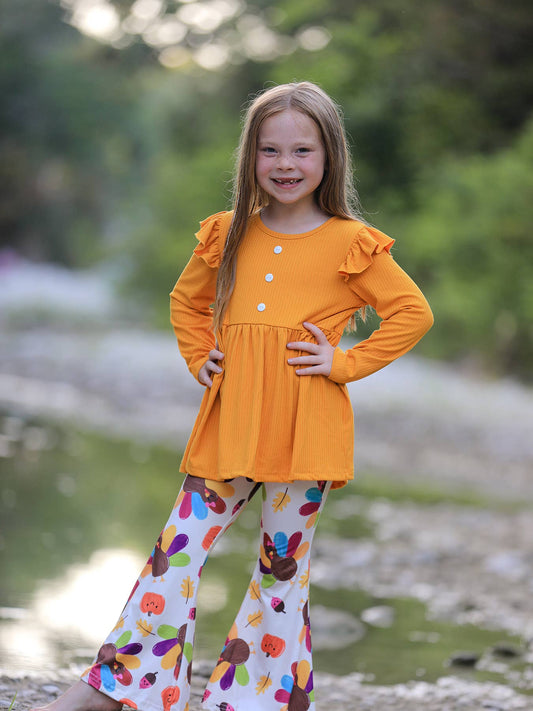 Thanksgiving Turkey Pant Set