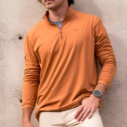 Performance Hybrid Quarter Zip - TEXAS STANDARD