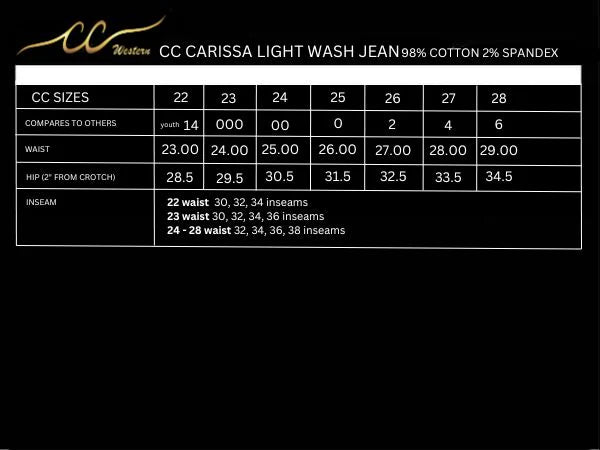 CC Carissa Clasic Light Wash