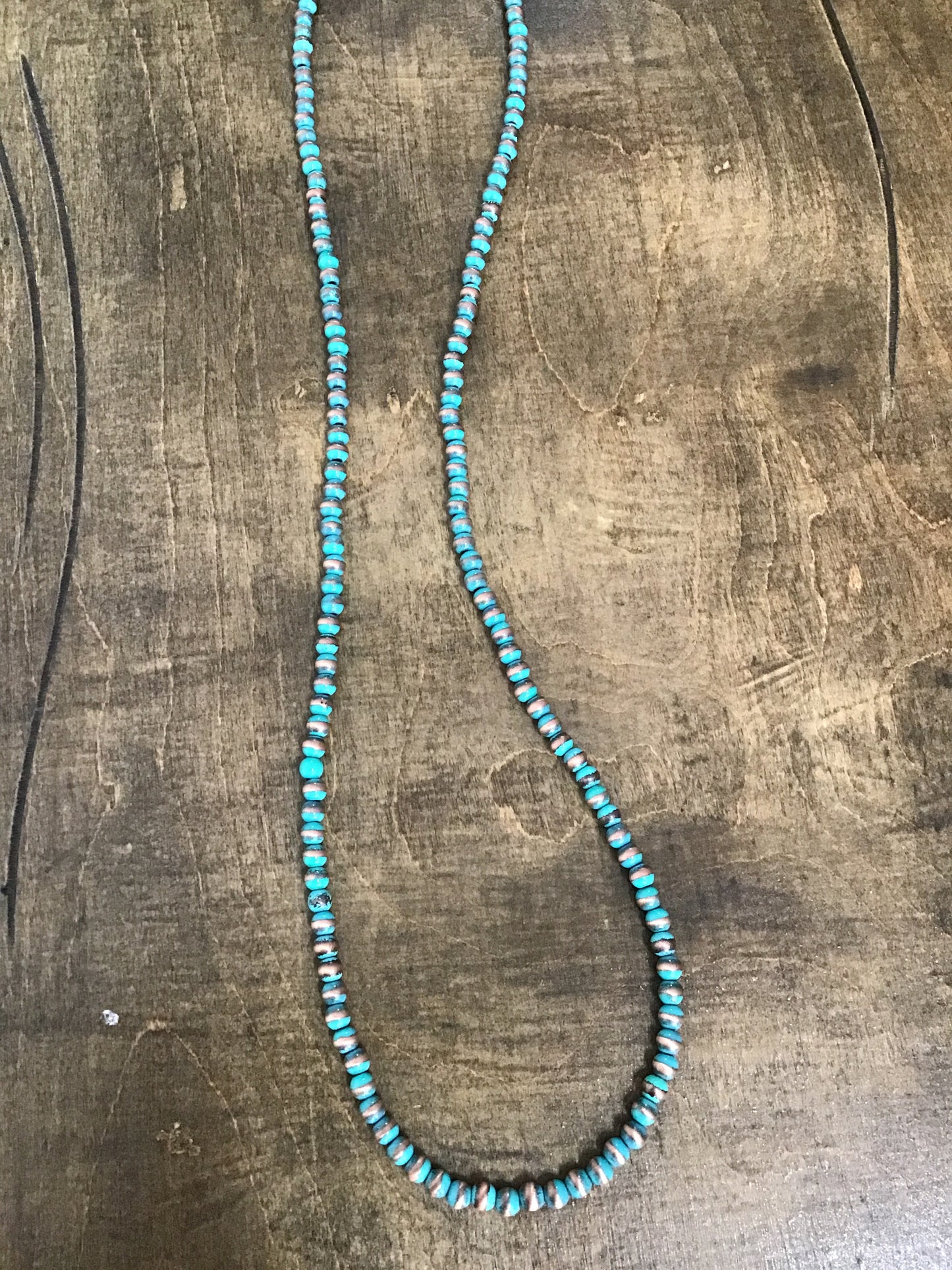 Turquoise Navajo Bead necklace