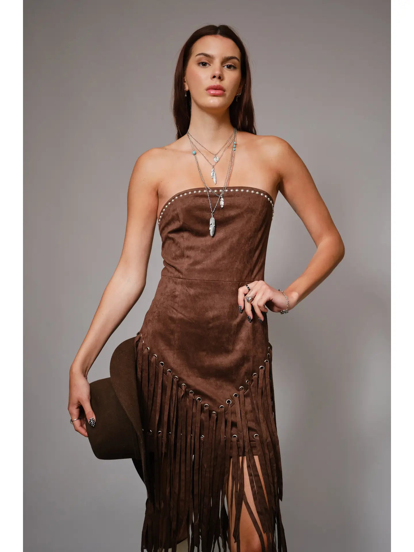 Ella Suede Dress