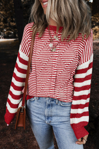 Candy Cane Jane Sweater