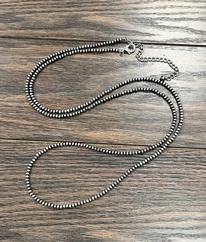 46" Handmade Navajo Necklace