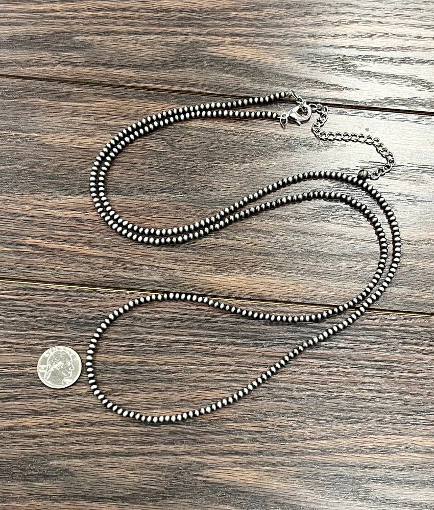 46" Handmade Navajo Necklace