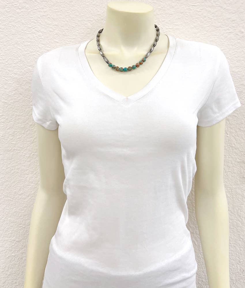 15" Western Gemstone Necklace